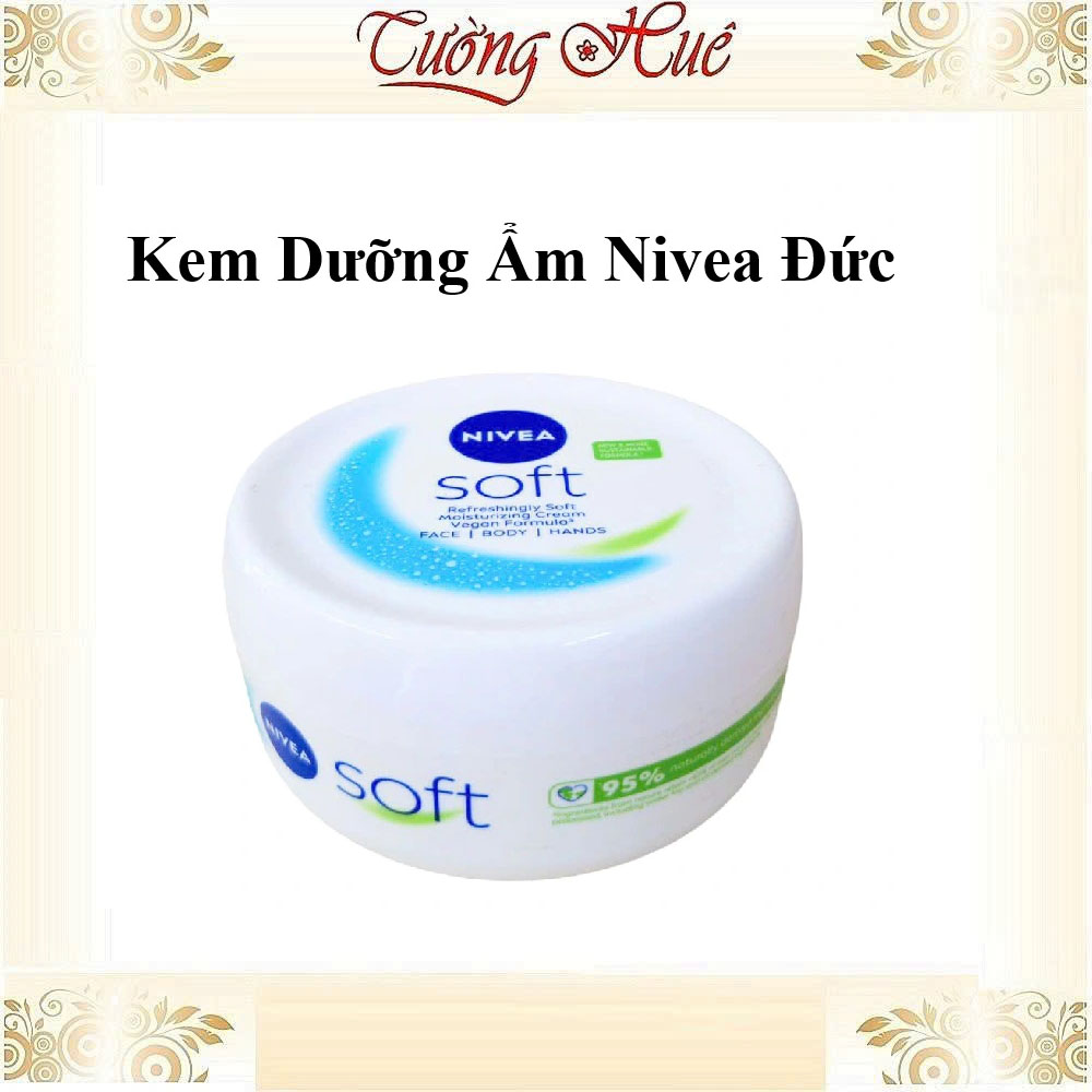 Kem Dưỡng Ẩm Nivea Đức Refreshingly Soft Moisturising Cream - 200ml