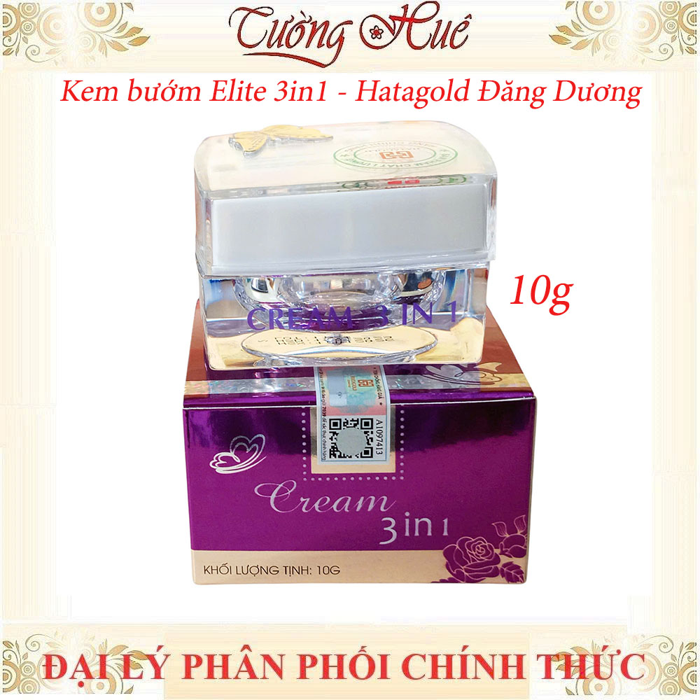 Kem bướm Elite 3in1 10g - Hatagold Đăng Dương