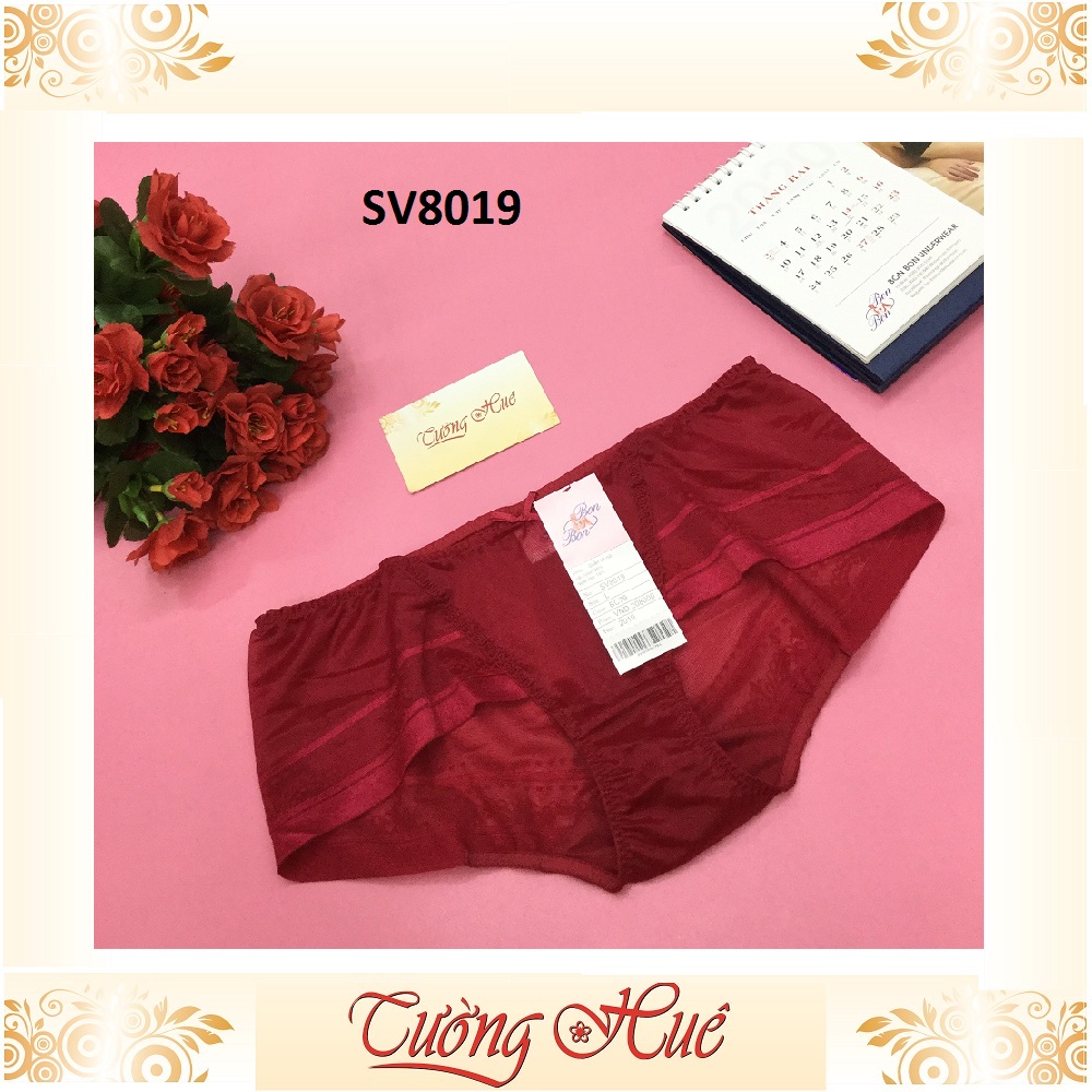Quần lót nữ BonBon SV8019 ren lưới xuyên thấu.