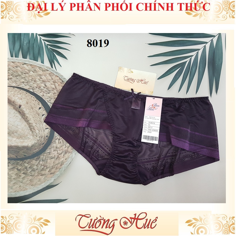 Quần lót nữ Bon Bon SV8018 lưới hoa văn.