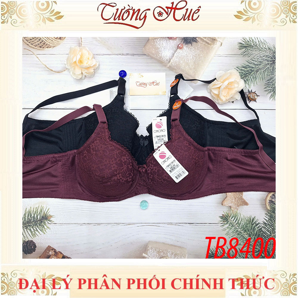 ÁO LÓT THÁI LAN CAO CẤP ONONO TB8400 ÁO CÓ GỌNG MÚT ÉP MỎNG SIZE TO 3 MÓC CÀI