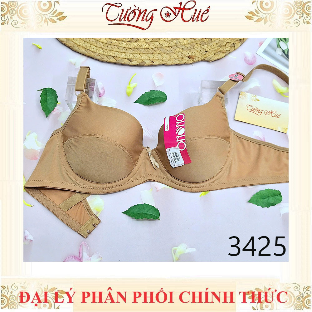 Áo Lót Nữ Thái Lan ONONO TB3425 Có Gọng Trơn Mút Mỏng 2 Móc Cài
