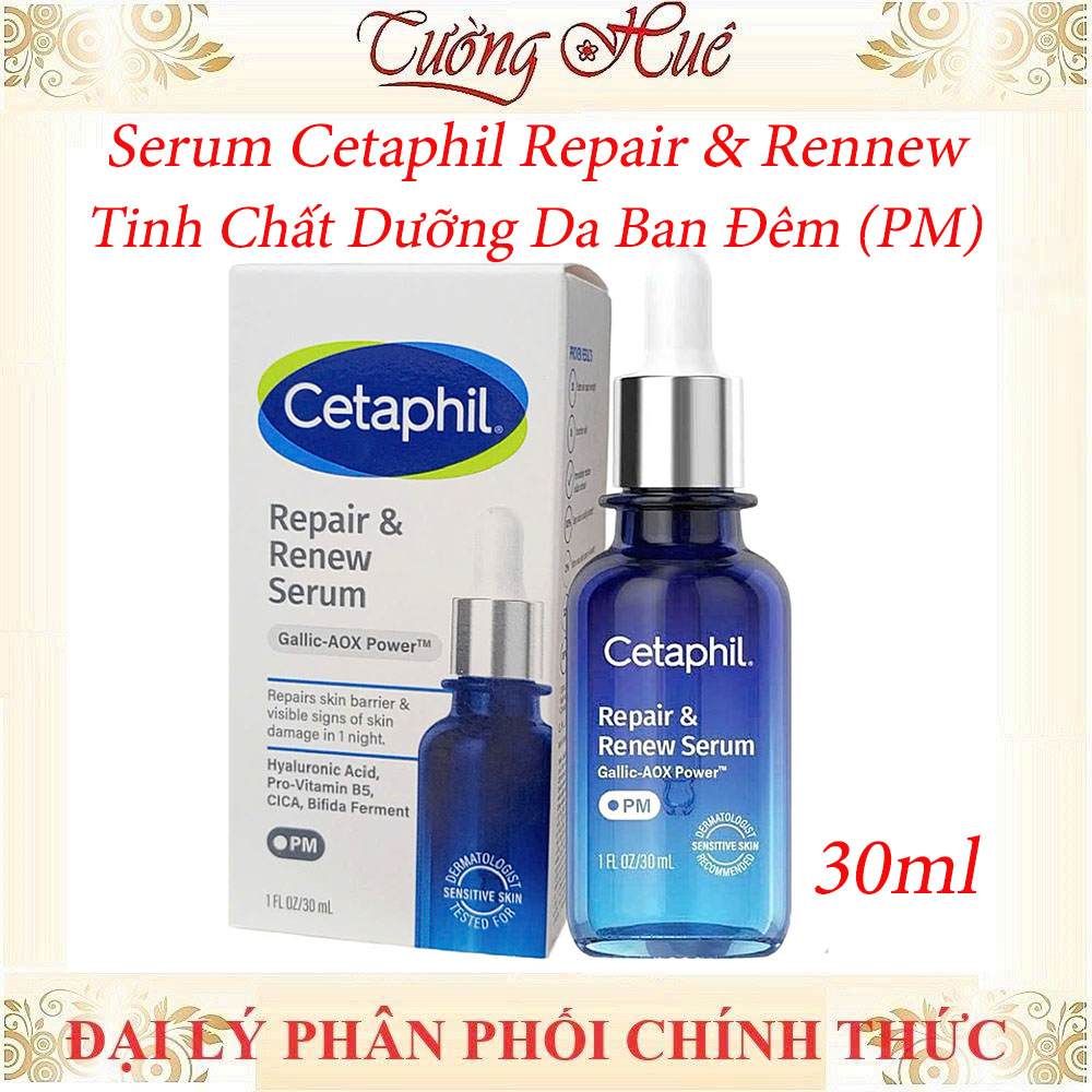 CETAPHIL SERUM Tinh Chất Bảo Vệ Dưỡng Sáng Da Ban Ngày Ban Đêm 30ML