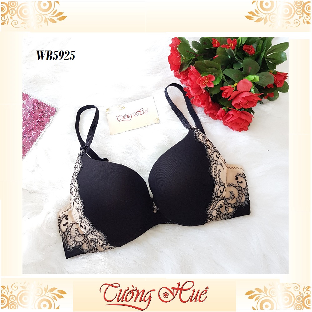 SALE SALE SALE - Áo lót nữ Wacoal WB 5925 nâng trơn phối ren.