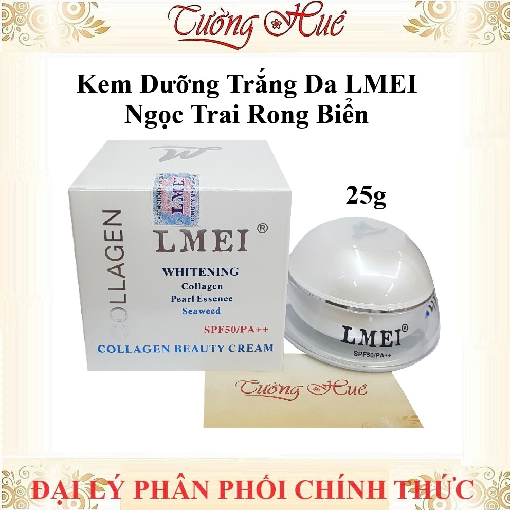 Kem Dưỡng Trắng Da LMEI Ngọc Trai Rong Biển - 25g