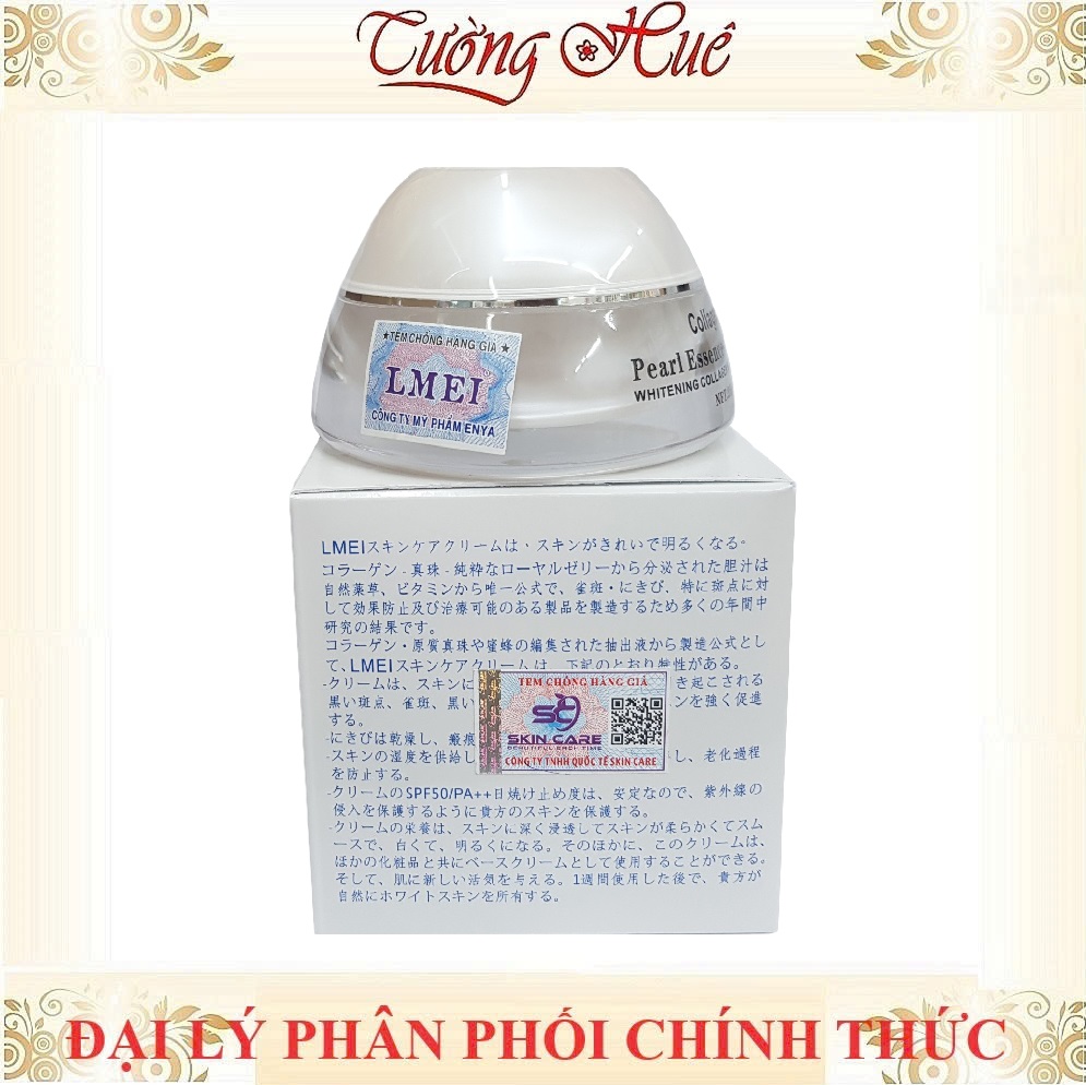 Kem Dưỡng Trắng Da LMEI Ngọc Trai Rong Biển - 25g