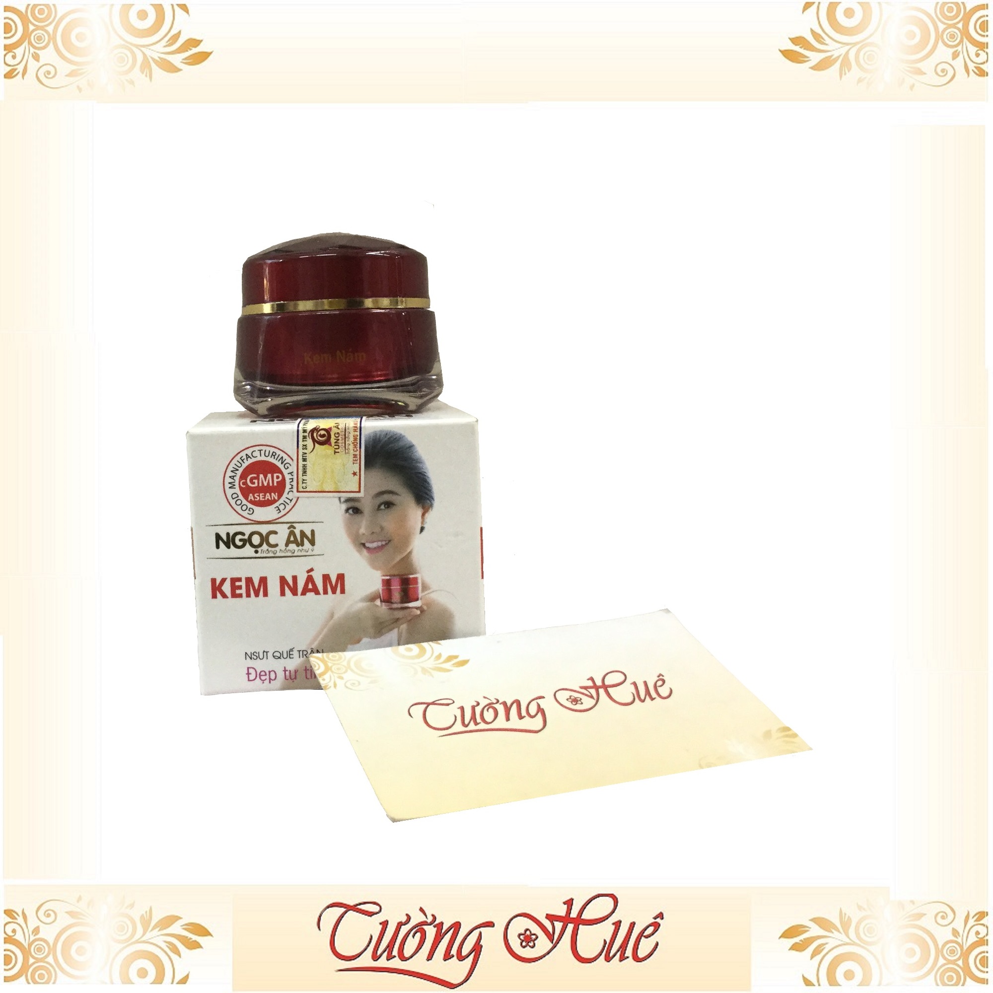 Kem trắng da, trị nám Ngọc Ân - 12g