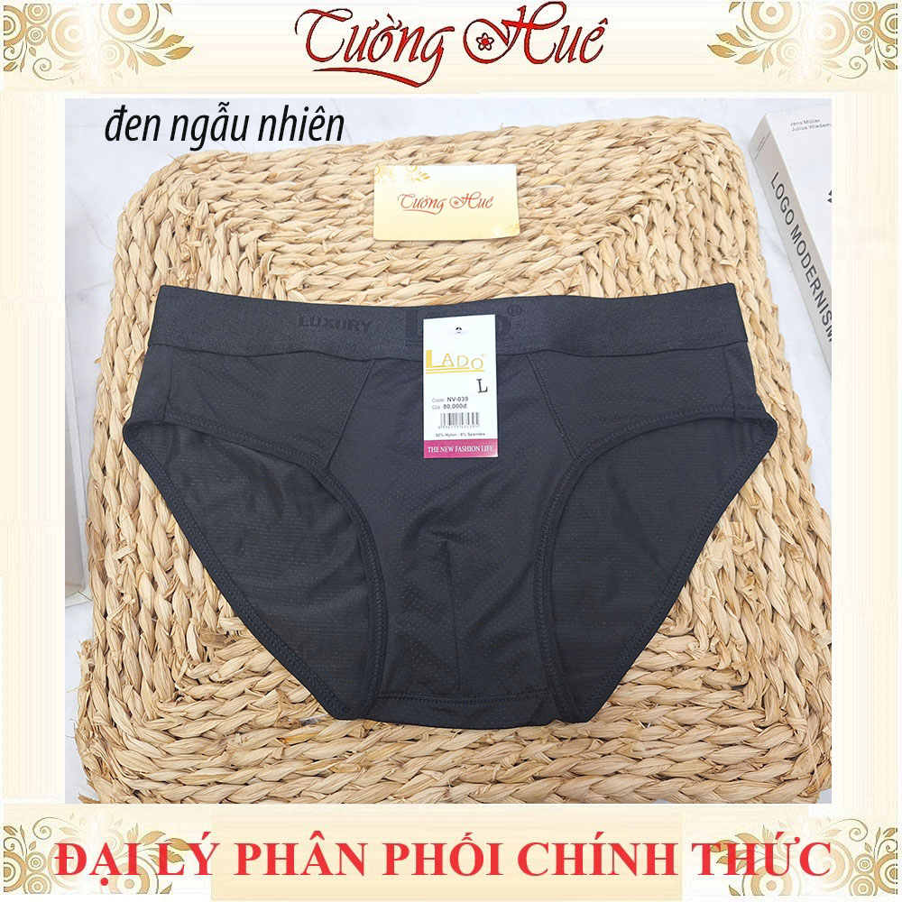Quần Lót Nam Tam Giác LADO NV039 Thun Lạnh Có Lỗ Thông Hơi Co Giãn Mát Mẻ