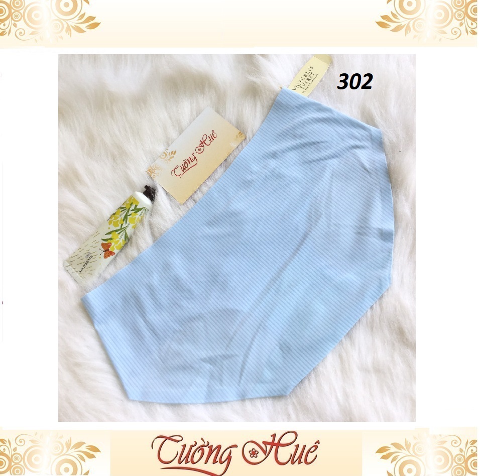 Quần lót nữ VS 302 su lạnh sọc ( cỡ lớn) MÀU NGẪU NHIÊN.