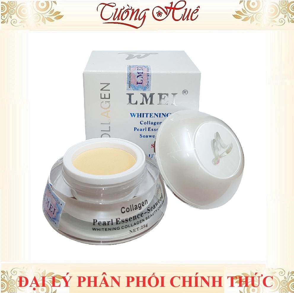 Kem Dưỡng Trắng Da LMEI Ngọc Trai Rong Biển - 25g