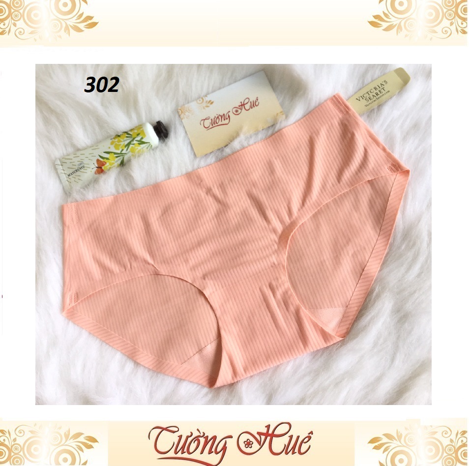 Quần lót nữ VS 302 su lạnh sọc ( cỡ lớn) MÀU NGẪU NHIÊN.