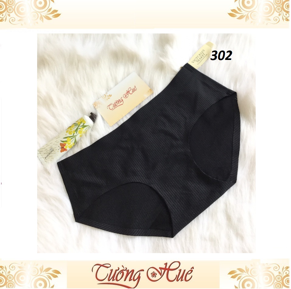 Quần lót nữ VS 302 su lạnh sọc ( cỡ lớn) MÀU NGẪU NHIÊN.