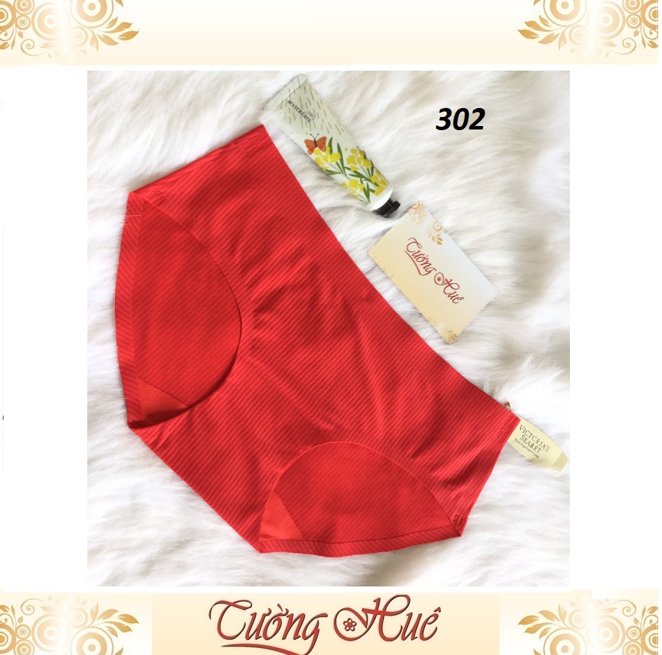 Quần lót nữ VS 302 su lạnh sọc ( cỡ lớn) MÀU NGẪU NHIÊN.