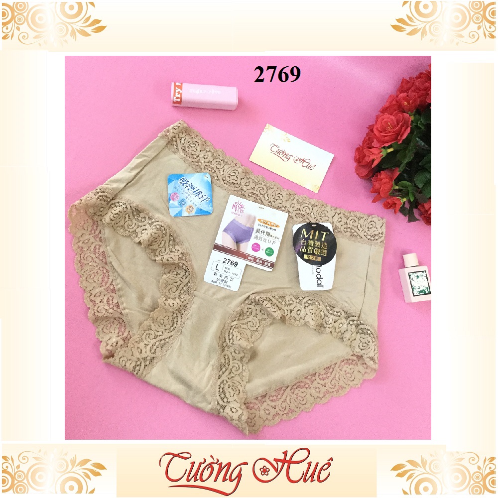Quần lót nữ Shianey 2769 phối viền ren.