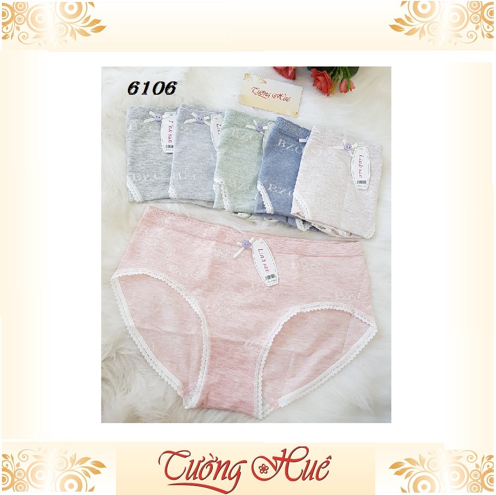 Quần lót nữ Linh San 6106 quần form cao MÀU NGẪU NHIÊN.