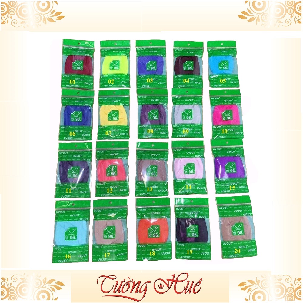 Khẩu trang vải UVCUT Nhật chống tia UV 96% MÀU NGẪU NHIÊN.