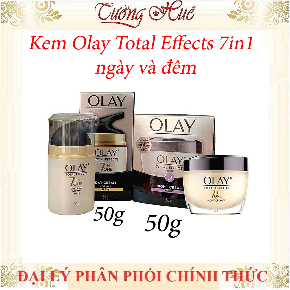 [HàngCóTem] Kem Olay Total Effects 7 in 1 ngày và đêm 50g - Có Lựa Chọn