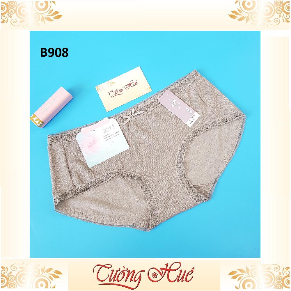 Quần lót nữ Voronin B908 quần lót nguyên mông lưng thấp (MÀU NGẪU NHIÊN).