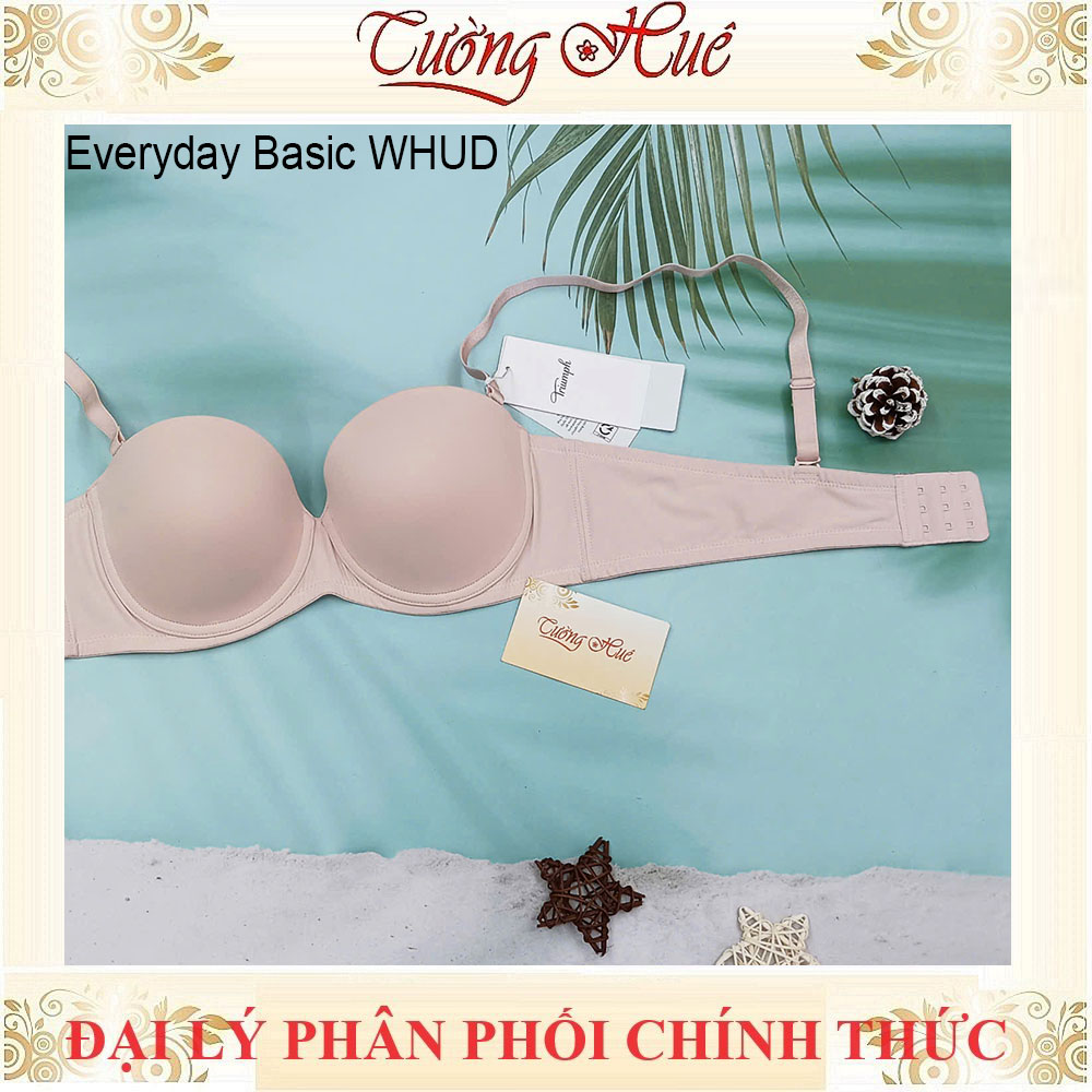 Áo lót nữ Triumph Simply Everyday Basic WHUD Áo lót cúp ngang có gọng đệm mút nâng ~2cm dây tháo rời.