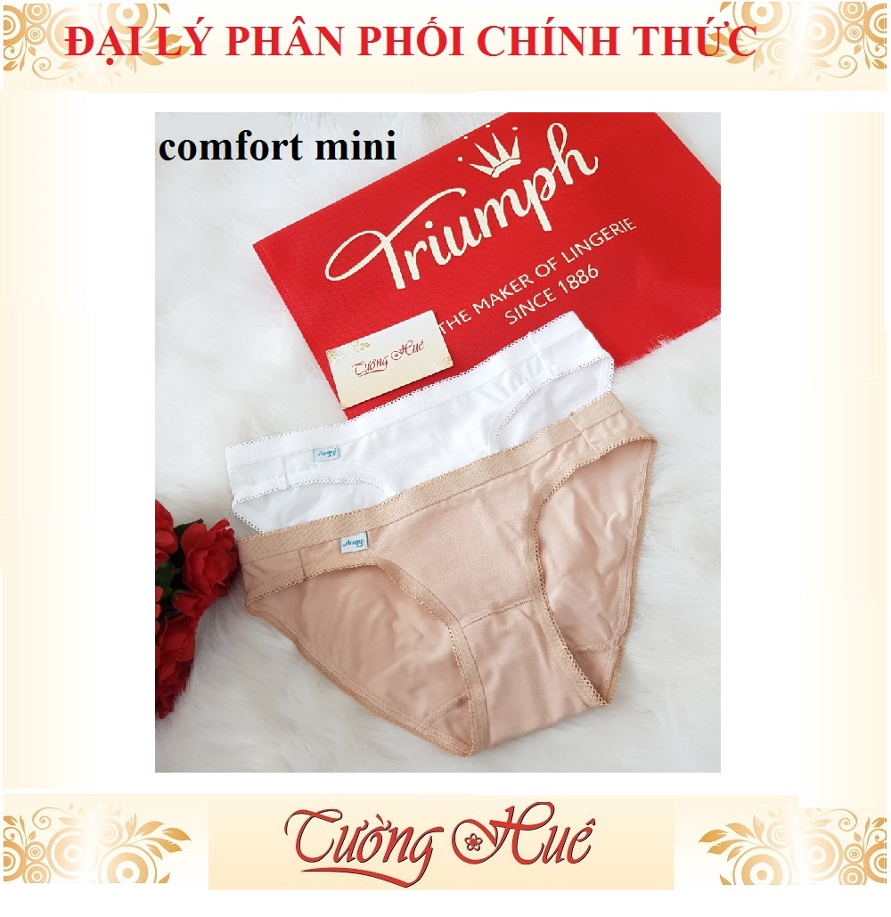 Quần lót nữ Triumph Sloggi Comfort Mini quần lót trơn lưng thấp.