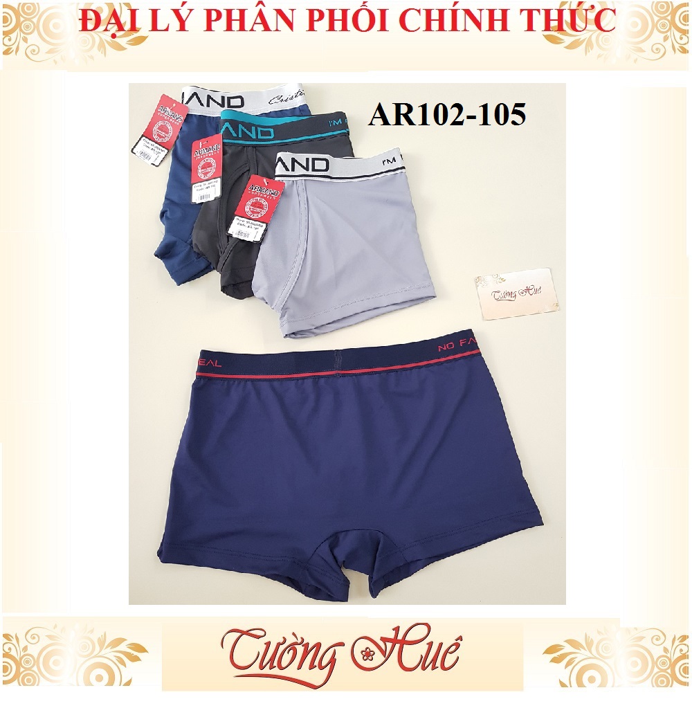 Quần lót đùi nam Armand AR102 - AR105 thun lạnh lưng bảng to.