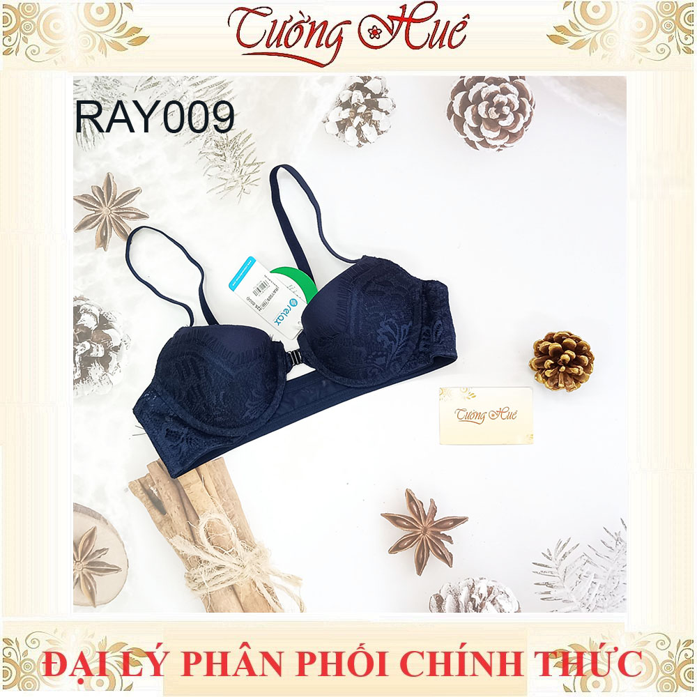 Áo Lót Nữ Relax RAY009 Áo lót có gọng cài trước đệm mút mỏng ~1cm phối ren.