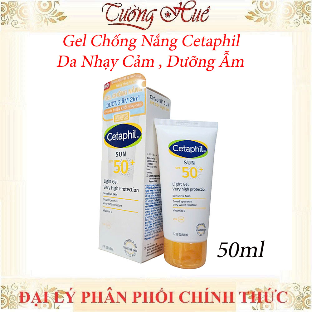 Chống Nắng Cetaphil Dưỡng Ẩm Da Nhạy Cảm 50ml/ 50g