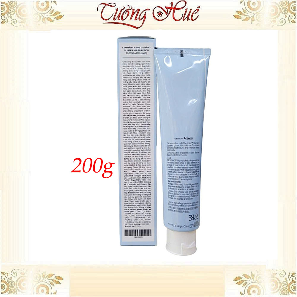 Kem Đánh Răng Amway Glister Multi-Action Toothpaste - 200g