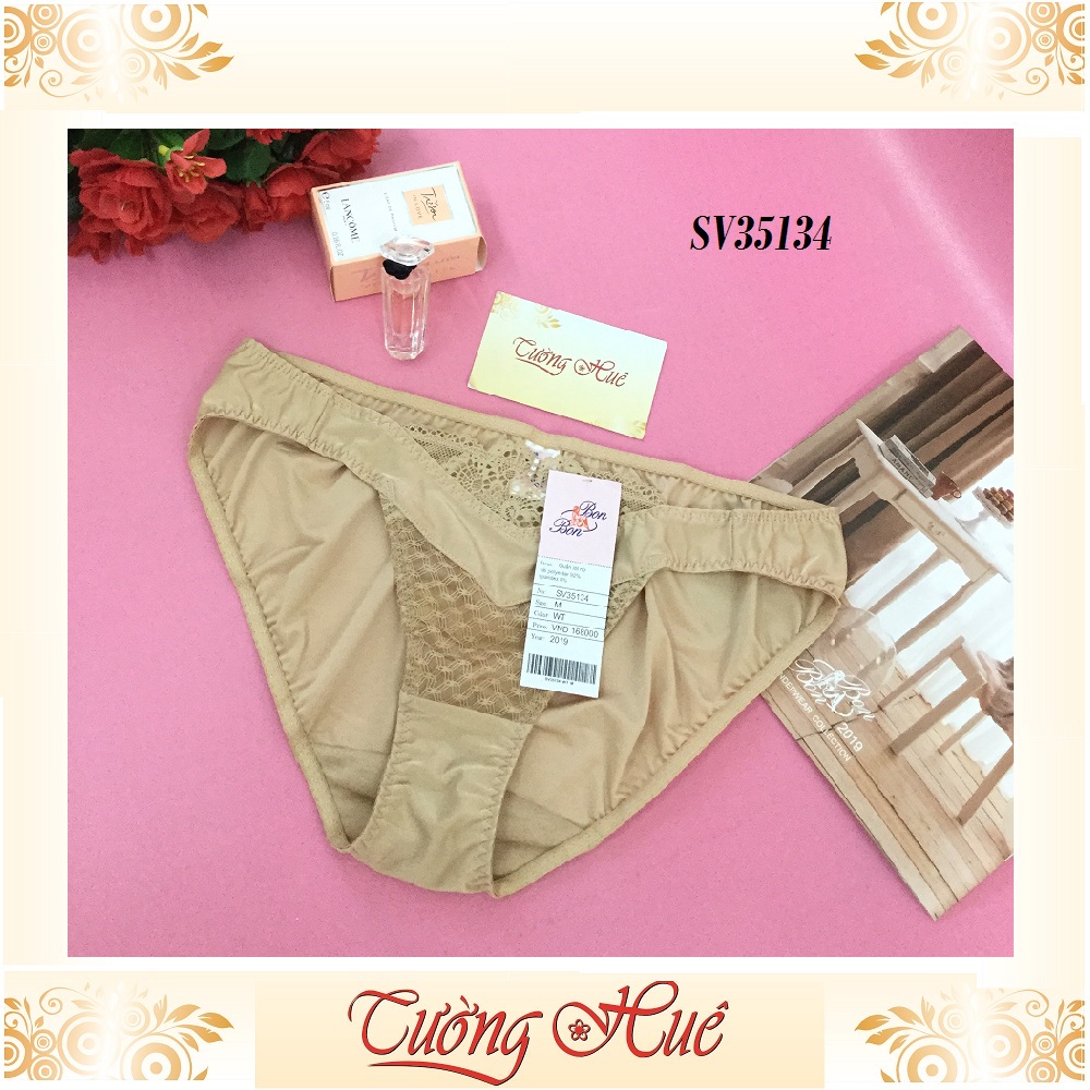 Quần lót nữ BonBon SV35134 quần lót phối ren.
