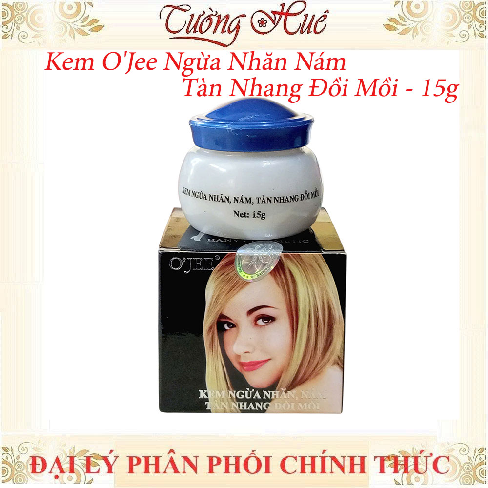 Kem O'Jee Ngừa Nhăn Nám Tàn Nhang Đồi Mồi - 15g