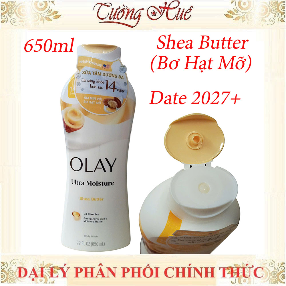 Sữa Tắm Dưỡng Ẩm Olay Body Wash Nhiều Mùi Lựa Chọn - 650ml