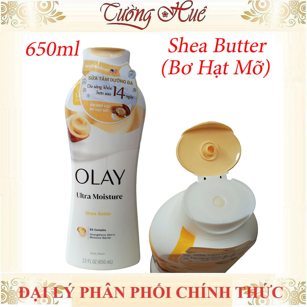 Sữa Tắm Dưỡng Ẩm Olay Body Wash Nhiều Mùi Lựa Chọn - 650ml