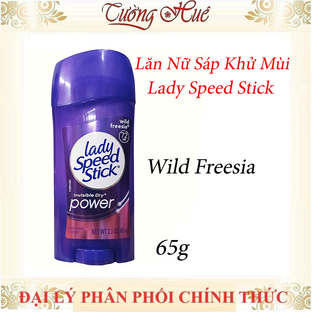 Lăn Nữ Sáp Khử Mùi Lady Speed Stick Nhiều Mùi Hương - 65g