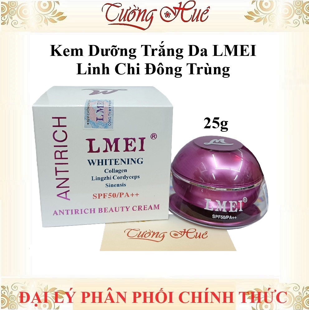 Kem Dưỡng Trắng Da LMEI Linh Chi Đông Trùng - 25g