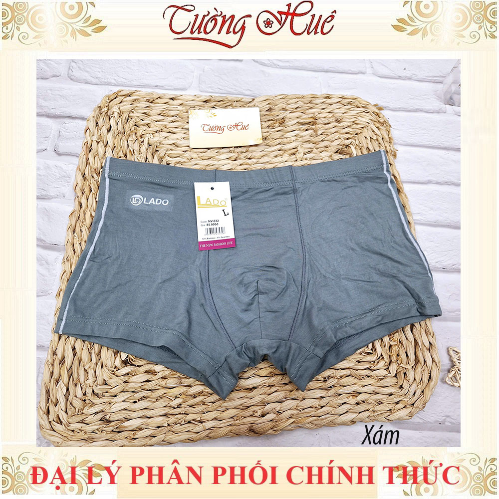 Quần Lót Nam Boxer LADO NV022  Chất Vải Bamboo Mềm Mịn