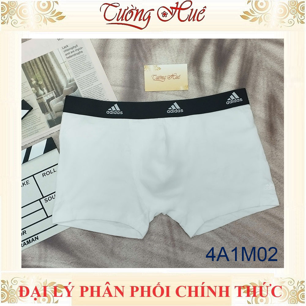 [HÀNG CHÍNH HÃNG] Quần lót nam Adidas 4A1M02 dạng quần đùi cotton co giãn ( FORM LỚN GIẢM 2 SIZE)