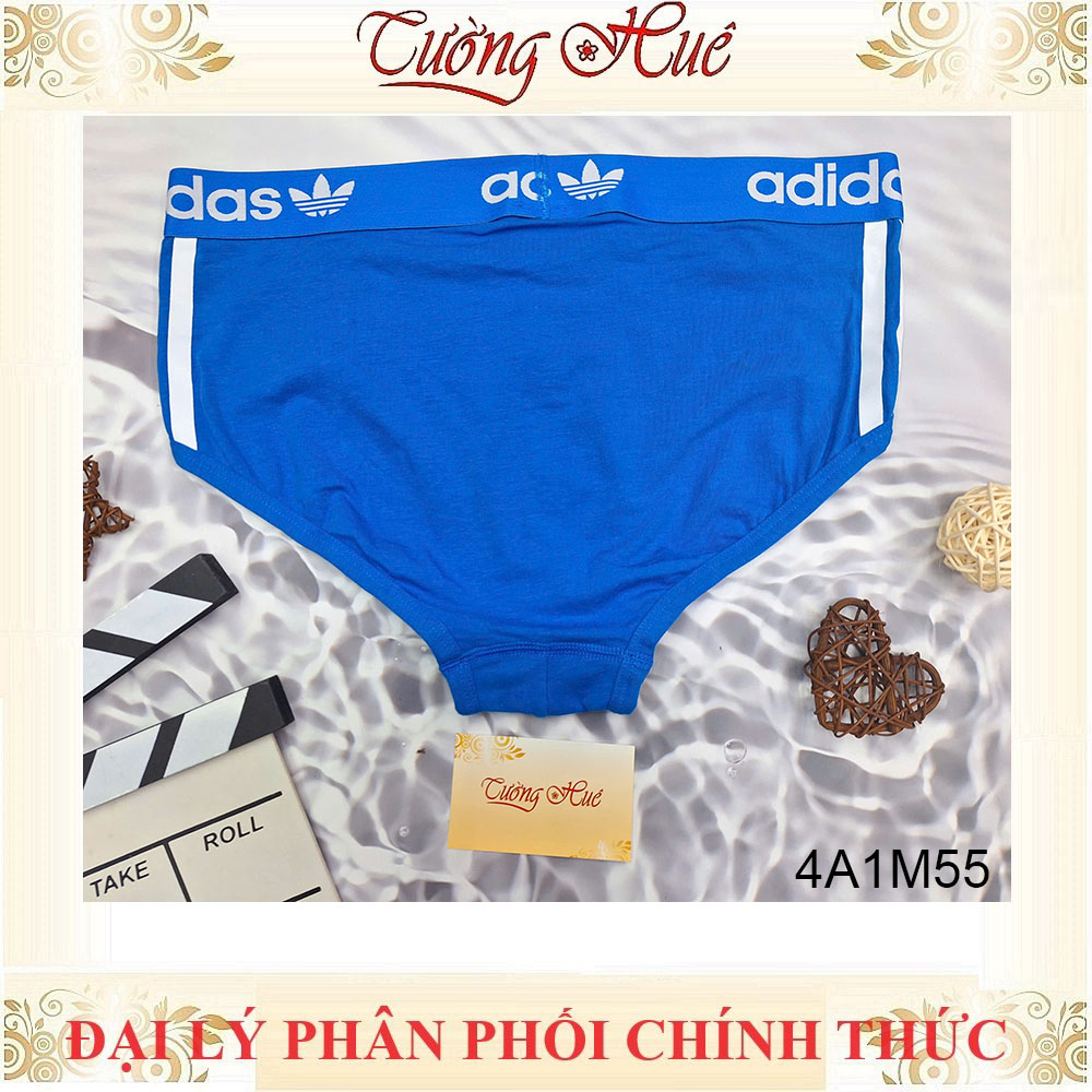 Quần Lót Nam Cotton Adidas 4A1M55 Mềm Mịn Thấm Hút (Form Quần lớn, khách nên lùi 2 size)