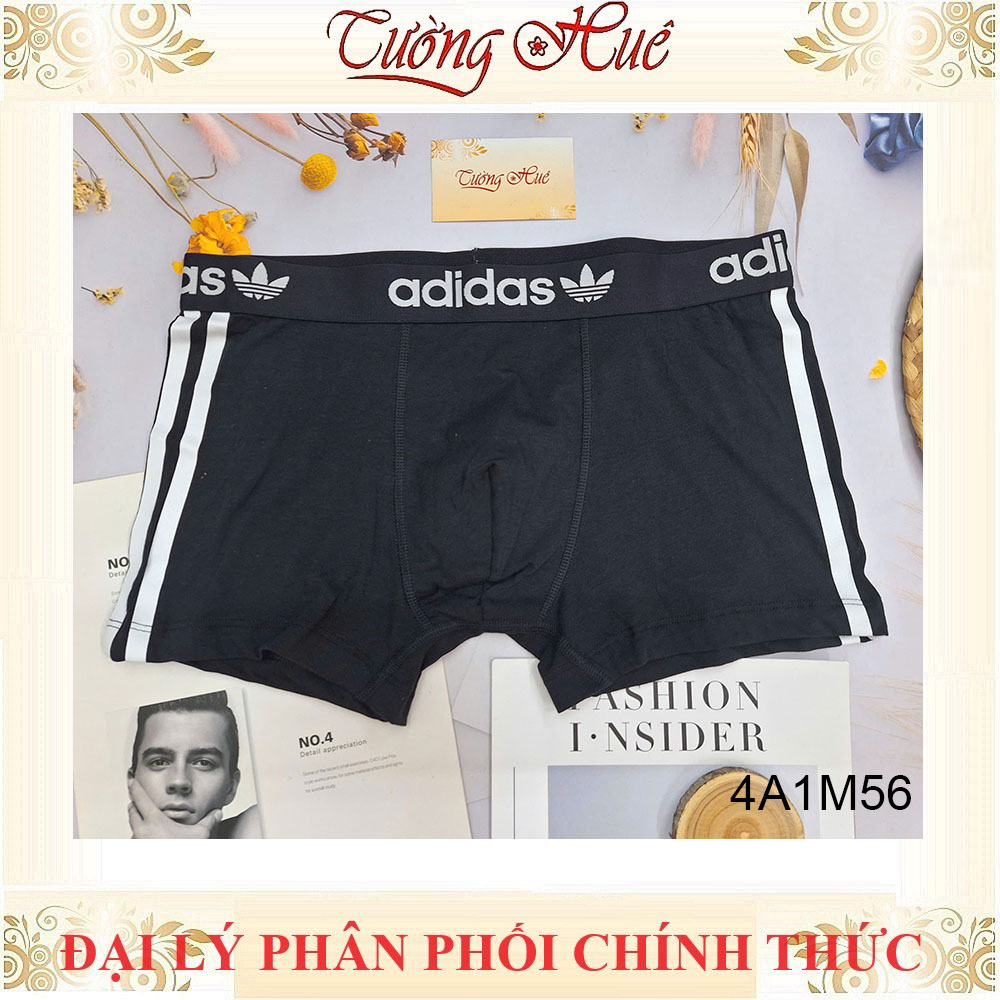 Quần Lót Nam Cotton Adidas 4A1M56 Mềm Mịn Thấm Hút (Form Quần lớn, khách nên lùi 2 size)