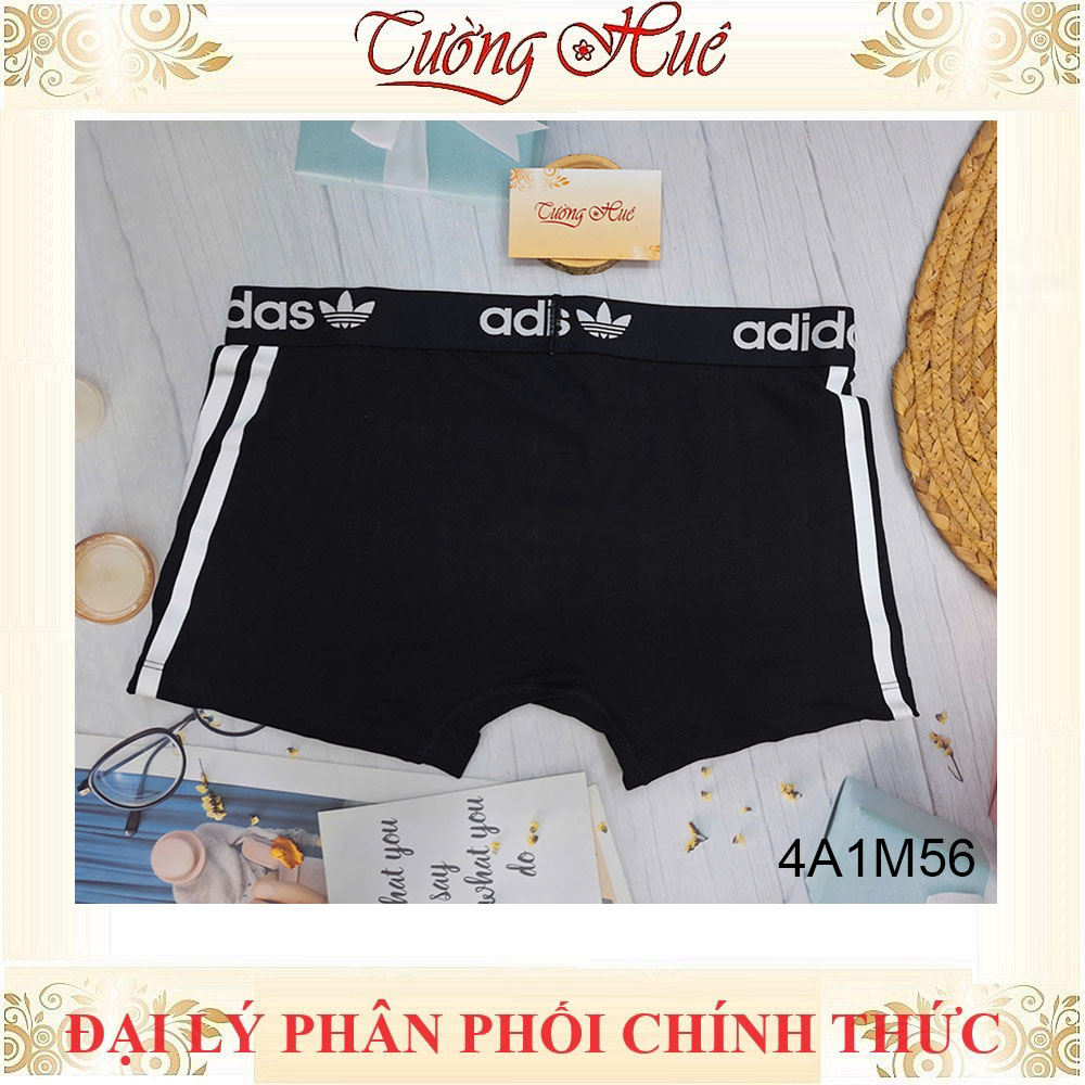 Quần Lót Nam Cotton Adidas 4A1M56 Mềm Mịn Thấm Hút (Form Quần lớn, khách nên lùi 2 size)