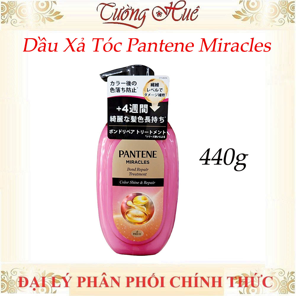 Dầu Xả Tóc Pantene Miracles Cho Tóc Nhuộm 440g