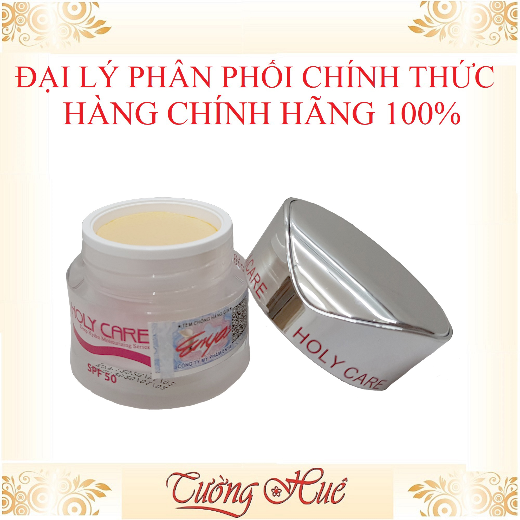 Kem Holy Care Dưỡng Trắng Da Tinh Chất Ngọc Trai - 20g