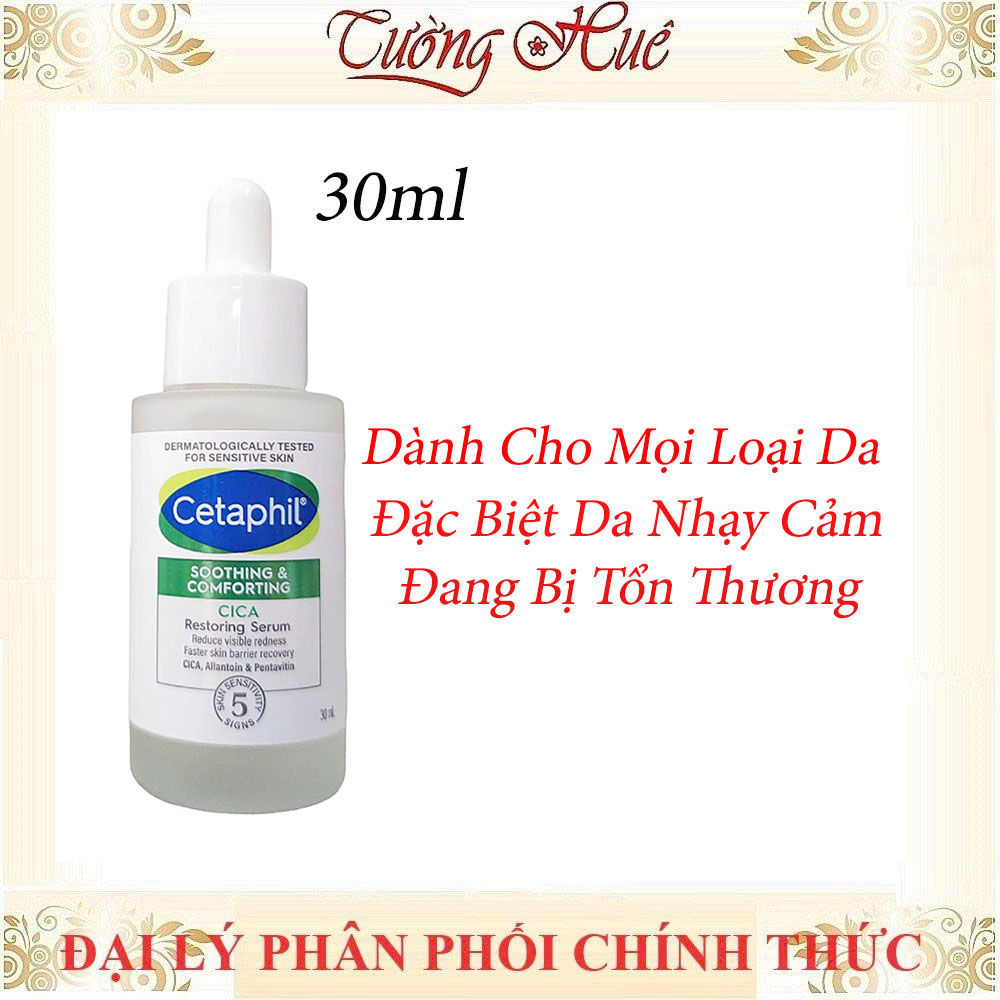Serum Tinh chất làm dịu và phục hồi chuyên sâu Cetaphil Soothing and Comforting Cica Restoring 30ml