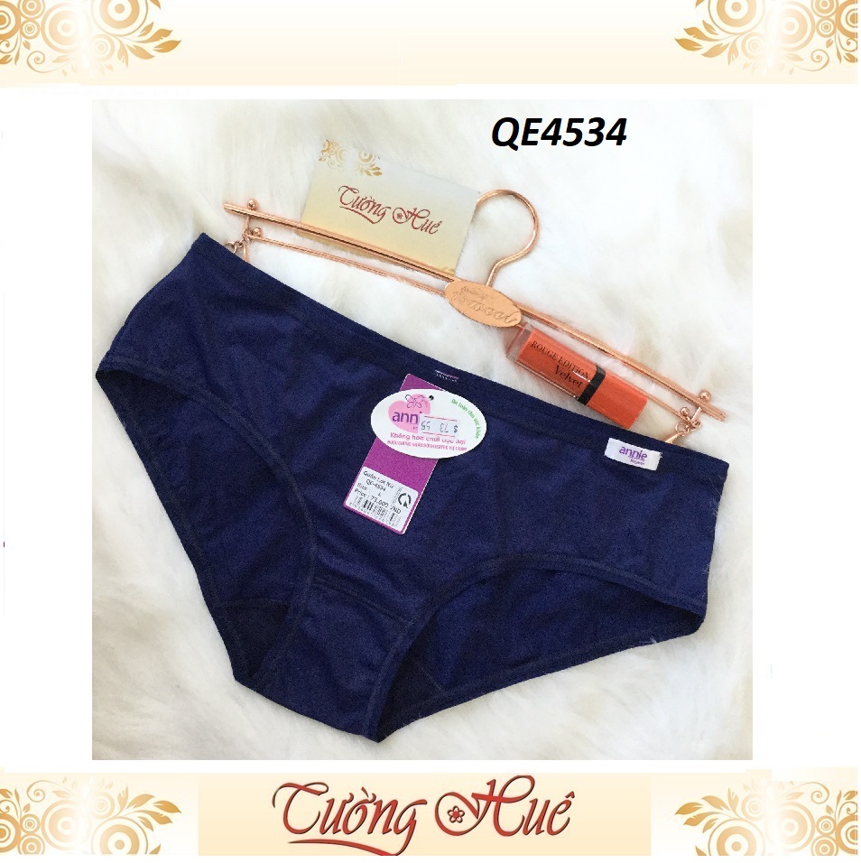 Quần lót nữ annie 4534 Trơn Thun Lạnh Lưng Thấp.
