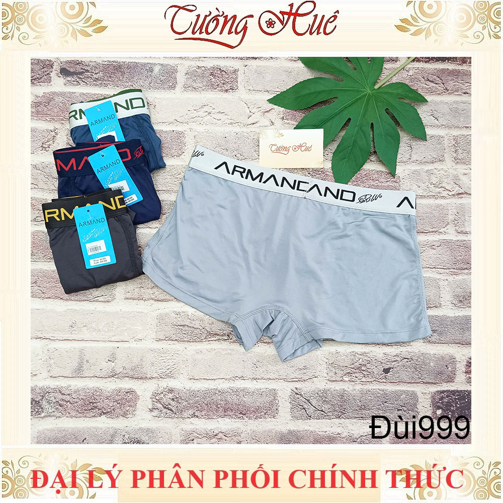 Quần lót nam Armand AR999 Quần lót nam đùi thun 2 chiều màu trơn bảng lưng vừa.