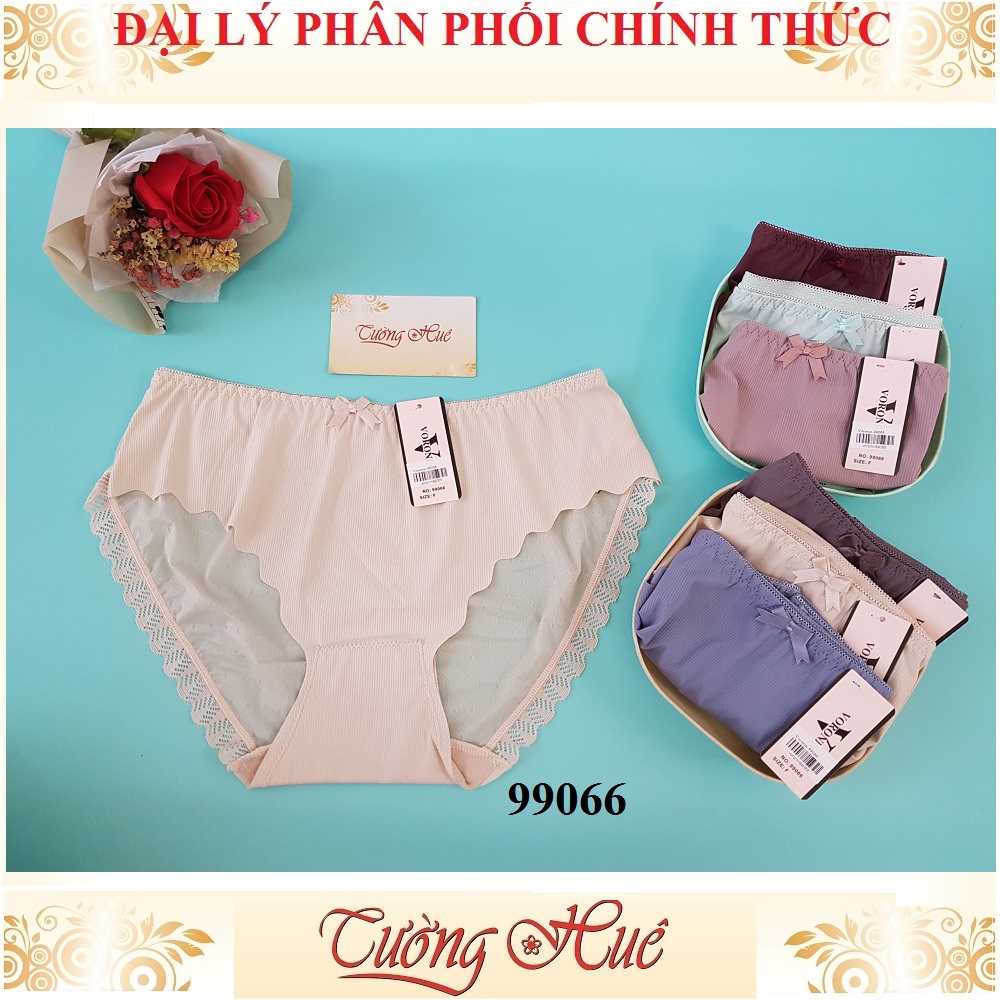 Quần lót nữ Voronin 99066 su viền ren MÀU NGẪU NHIÊN.
