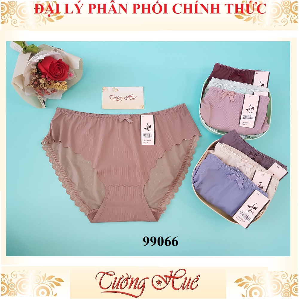 Quần lót nữ Voronin 99066 su viền ren MÀU NGẪU NHIÊN.