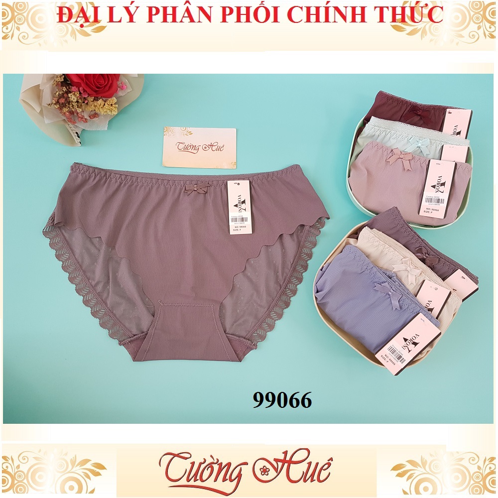Quần lót nữ Voronin 99066 su viền ren MÀU NGẪU NHIÊN.