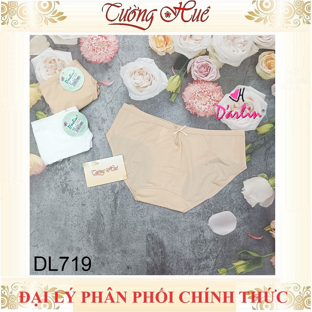 Quần lót nữ Darlin DL719 Quần Ôm Mông Lưng Vừa Chất Thun Mịn Tông Màu Basic.