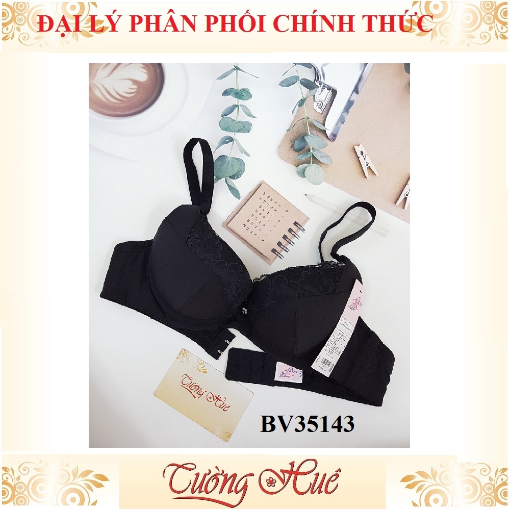 Áo lót nữ Bon Bon BV35143 mút dầy nâng ngực phối ren.