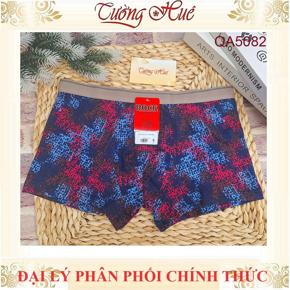 Quần Lót Nam Rock QA5082 Dạng Đùi 100% Cotton Co Dãn Thấm Hút.